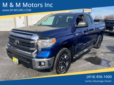2014 Toyota Tundra for sale at M & M Motors Inc in West Allis WI