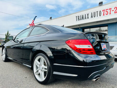 2013 Mercedes-Benz C-Class for sale at Trimax Auto Group in Norfolk VA