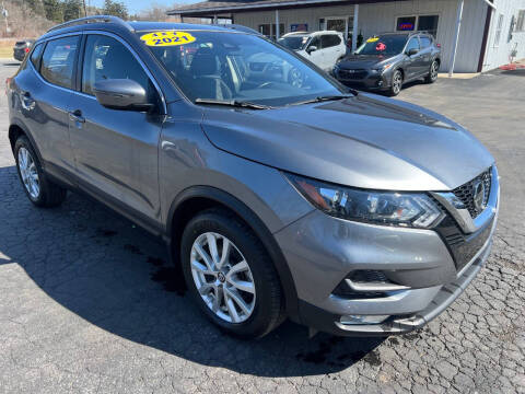 2021 Nissan Rogue Sport for sale at Thompson Motors LLC in Attica NY