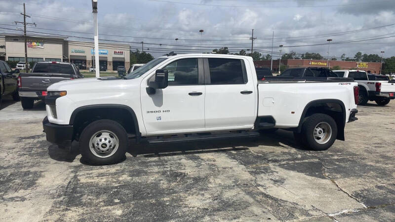 Used 2021 Chevrolet Silverado 3500HD Work Truck with VIN 1GC4YSEY6MF176445 for sale in Natchez, MS