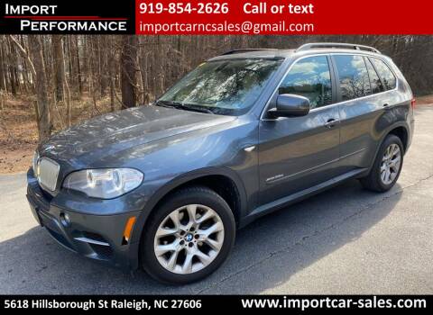 2013 BMW X5 for sale at Import Performance Sales in Raleigh NC