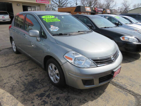 2012 Nissan Versa for sale at Bells Auto Sales in Hammond IN