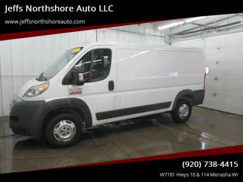 2017 RAM ProMaster for sale at Jeffs Northshore Auto LLC in Menasha WI