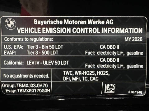 2026 BMW X5 xDrive50e