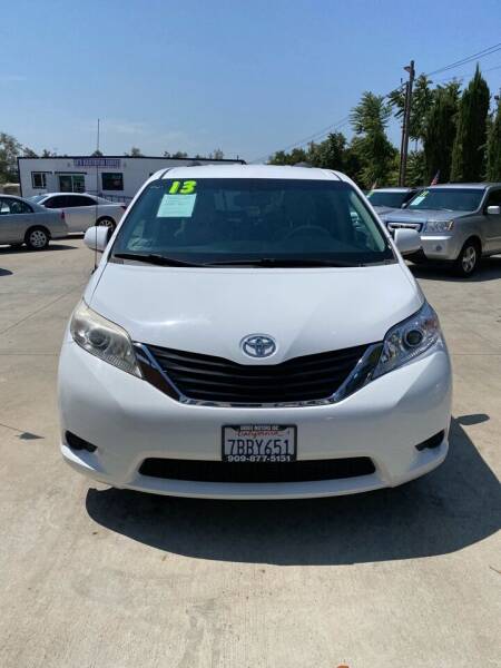 2013 Toyota Sienna for sale at Andes Motors in Bloomington CA