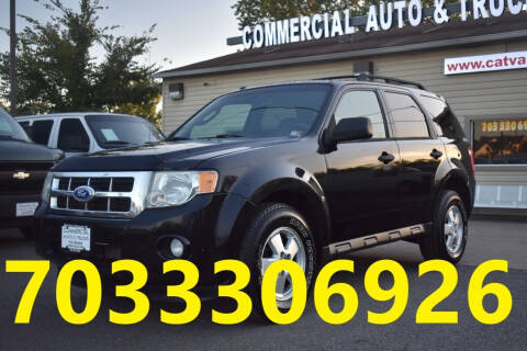 2011 Ford Escape for sale at Commercial Auto & Trucks in Manassas VA