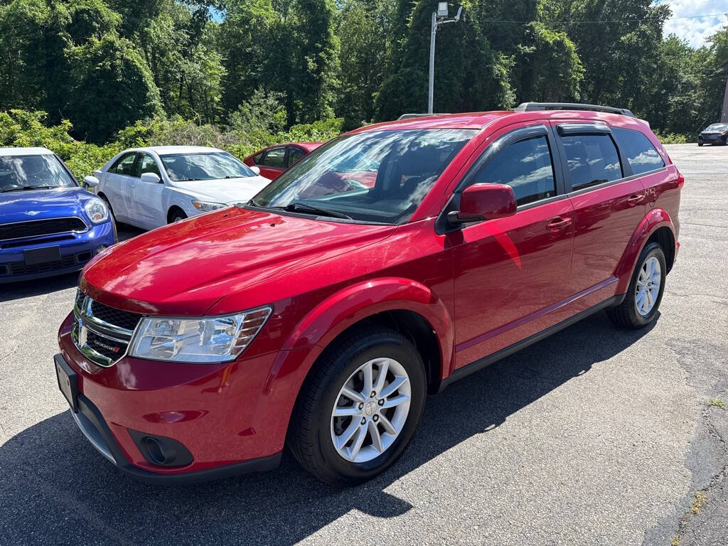 Red 2017 Dodge Journey SXT AWD SXT 4dr SUV 1