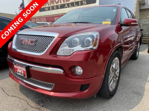 2012 GMC Acadia for sale at Diamond Jim's West Allis in West Allis WI