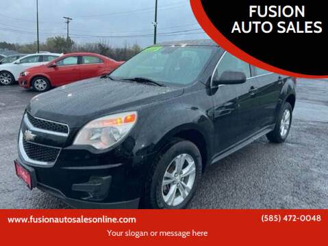 2014 Chevrolet Equinox for sale at FUSION AUTO SALES in Spencerport NY