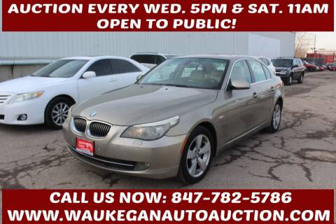 2008 BMW 5 Series for sale at Waukegan Auto Auction in Waukegan IL