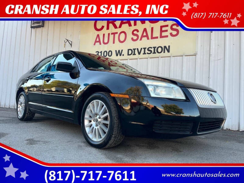 2006 Mercury Milan for sale at CRANSH AUTO SALES, INC in Arlington TX