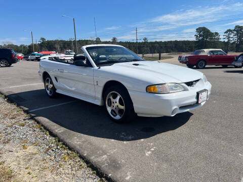 1996 Ford Mustang SVT Cobra for sale at Classic Connections in Greenville NC