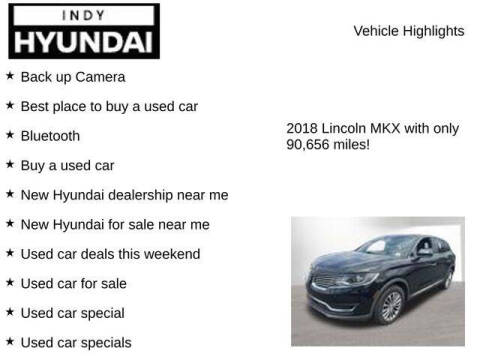 2018 Lincoln MKX Select