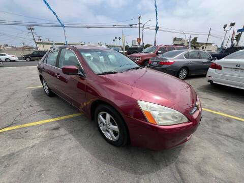 2004 Honda Accord for sale at ROMO'S AUTO SALES in Los Angeles CA