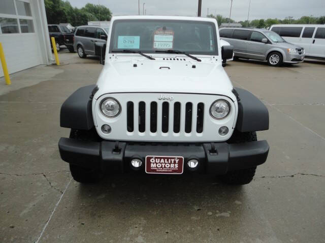 2017 Jeep Wrangler Unlimited Sport S