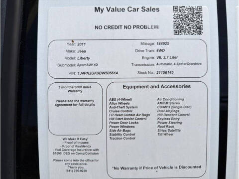 2011 Jeep Liberty