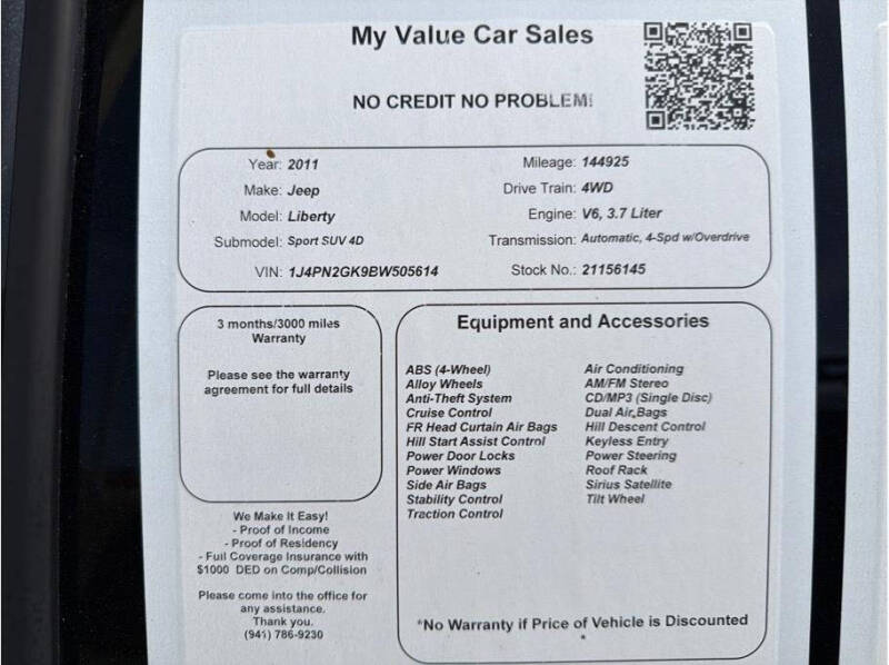 2011 Jeep Liberty