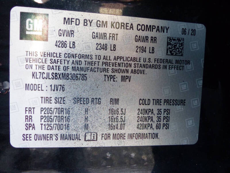 2021 Chevrolet Trax LT