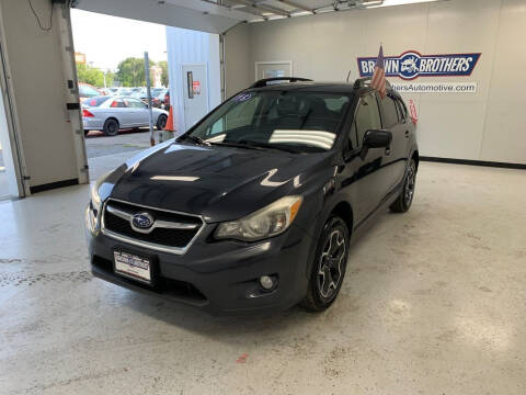 2015 Subaru XV Crosstrek for sale at Brown Brothers Automotive Sales And Service LLC in Hudson Falls NY
