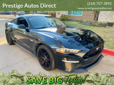 2019 Ford Mustang for sale at Prestige Autos Direct in Carrollton TX