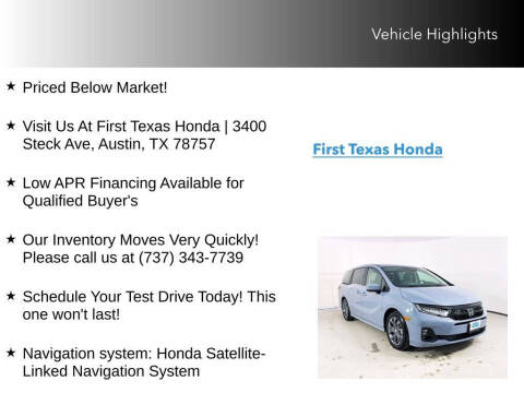 2026 Honda Odyssey Touring