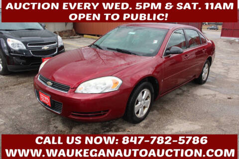 2008 Chevrolet Impala for sale at Waukegan Auto Auction in Waukegan IL