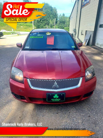 2010 Mitsubishi Galant for sale at Shamrock Auto Brokers, LLC in Belmont NH