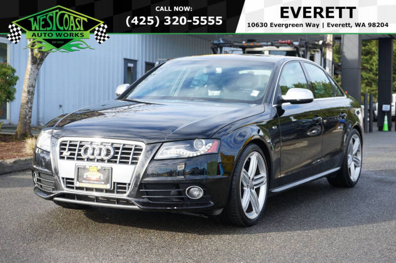 2011 Audi S4 for sale at West Coast AutoWorks in Everett WA