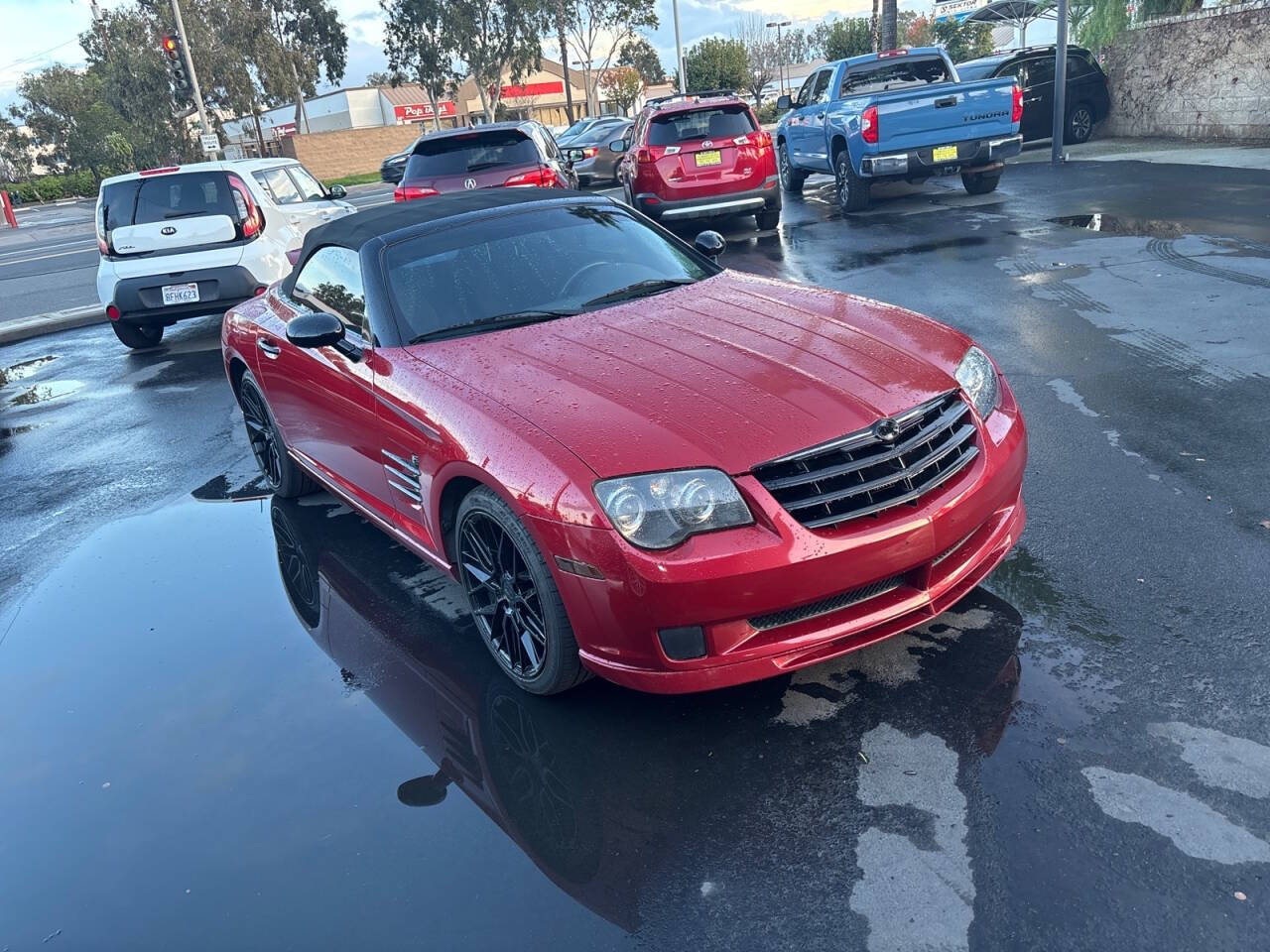 Red 2007 Chrysler Crossfire Base Convertible 2dr Convertible 2