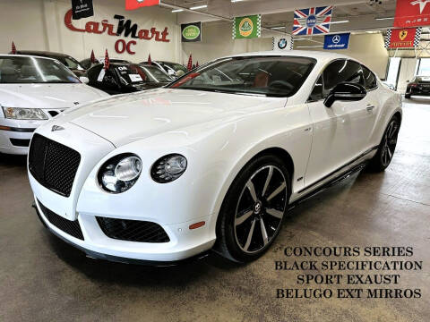 2015 Bentley Continental for sale at CarMart OC in Costa Mesa CA