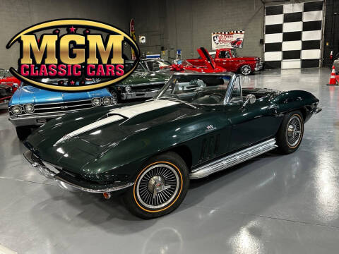 1965 Chevrolet Corvette for sale at MGM CLASSIC CARS in Addison IL