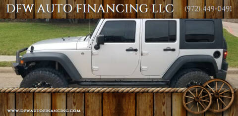 2008 Jeep Wrangler Unlimited for sale at Bad Credit Call Fadi in Dallas TX