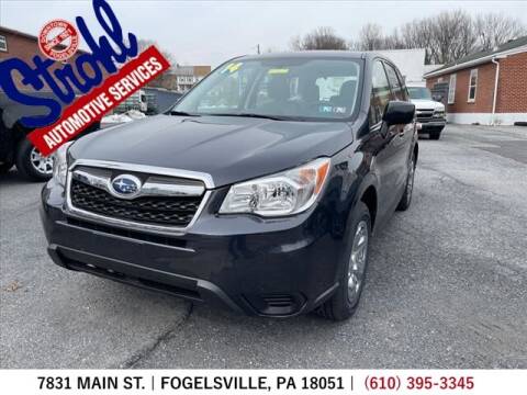 2014 Subaru Forester for sale at Strohl Automotive Services in Fogelsville PA