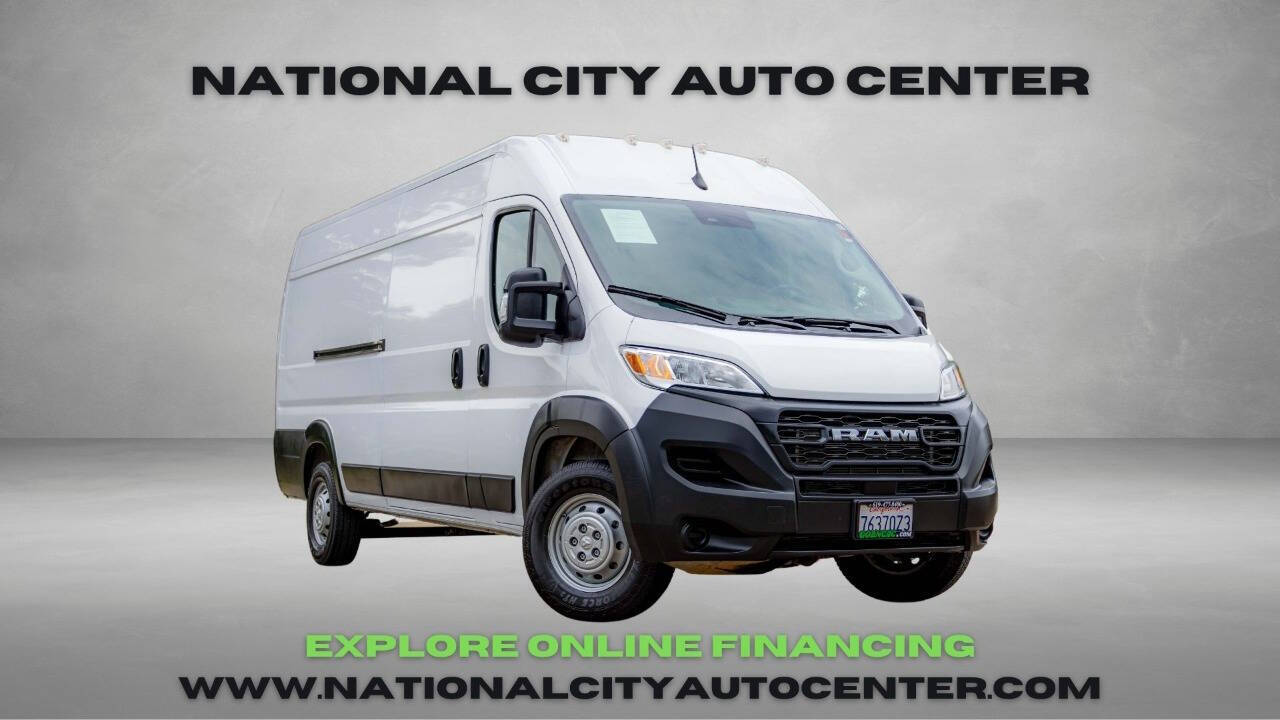 used 2023 Ram ProMaster 3500 159 WB 3dr High Roof Extended Cargo Van