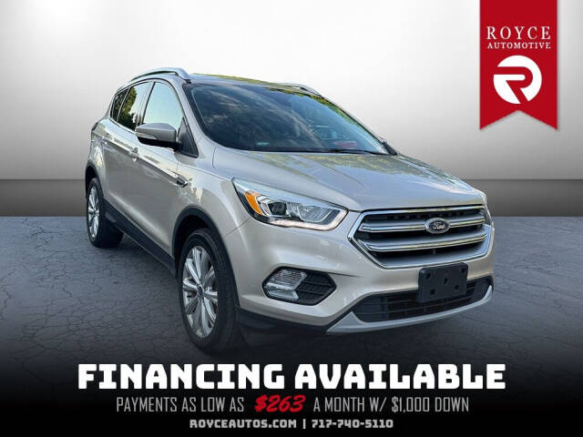 2017 Ford Escape for sale at Royce Automotive LLC in Lancaster, PA