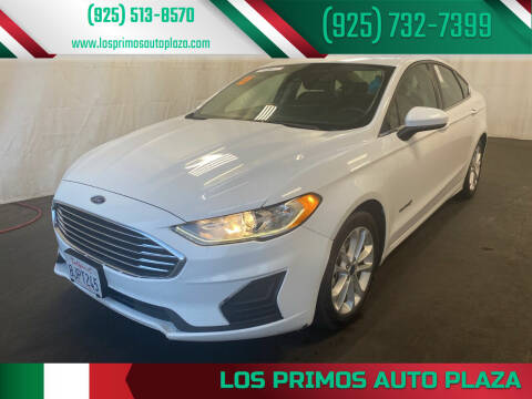 2019 Ford Fusion Hybrid for sale at Los Primos Auto Plaza in Brentwood CA