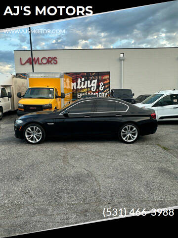 2014 BMW 5 Series for sale at AJ'S MOTORS in Omaha NE