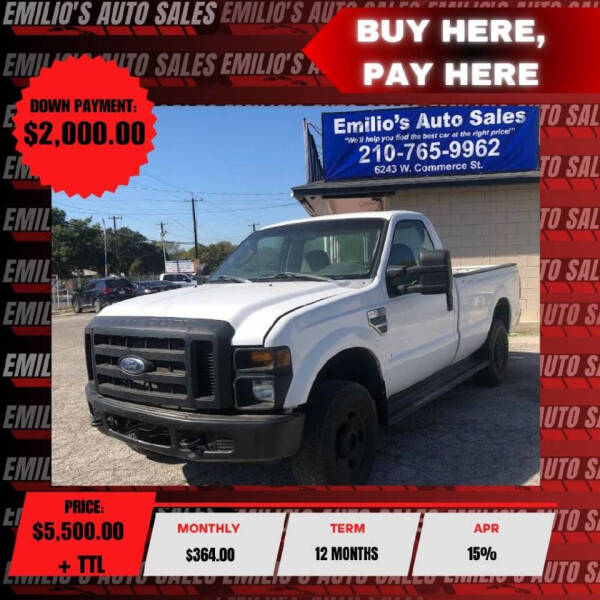 2008 Ford F-250 Super Duty for sale at Emilios Auto Sales in San Antonio TX