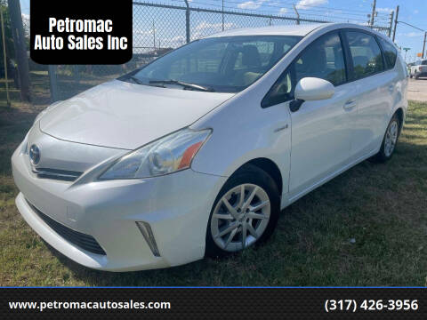 2012 Toyota Prius v for sale at Petromac Auto Sales Inc in Indianapolis IN