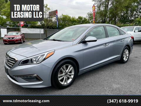 2015 Hyundai Sonata for sale at TD MOTOR LEASING LLC in Staten Island NY