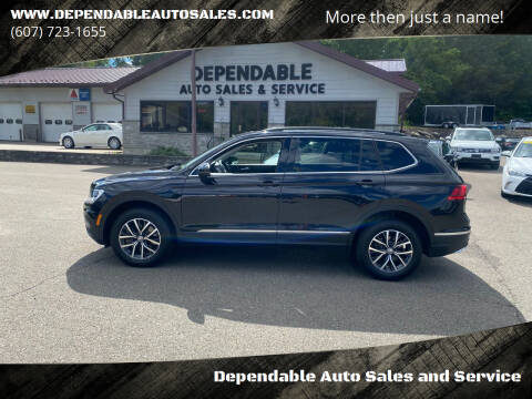 2020 Volkswagen Tiguan for sale at Dependable Auto Sales and Service in Binghamton NY