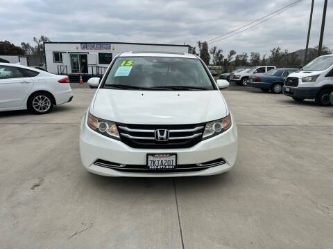 2015 Honda Odyssey for sale at Andes Motors in Bloomington CA