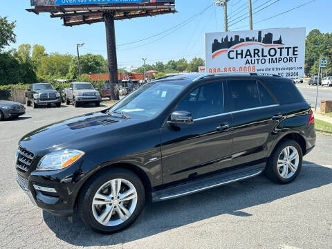 2012 Mercedes-Benz M-Class for sale at Charlotte Auto Import in Charlotte NC