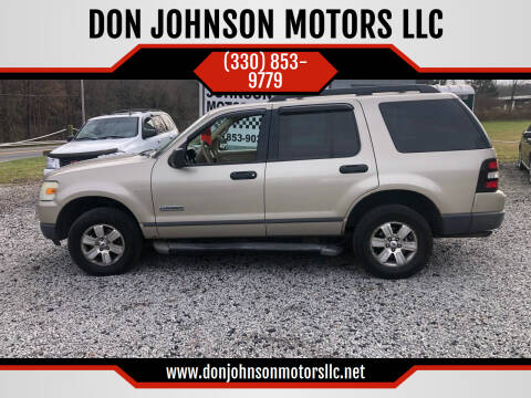 2006 Ford Explorer for sale at DON JOHNSON MOTORS LLC in Lisbon OH