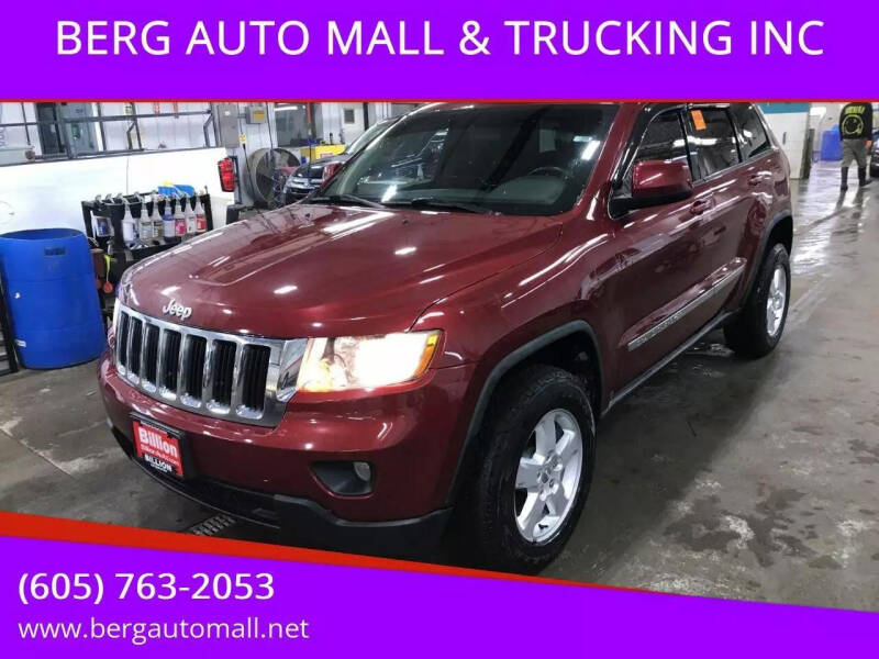 2012 Jeep Grand Cherokee for sale at BERG AUTO MALL & TRUCKING INC in Beresford SD