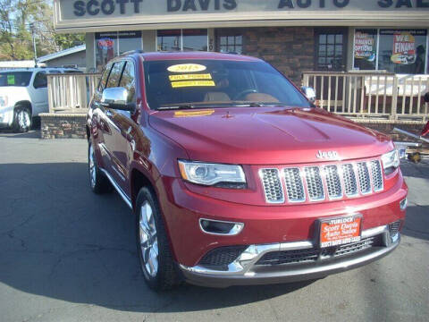 2015 Jeep Grand Cherokee for sale at Scott Davis Auto Sales in Turlock CA