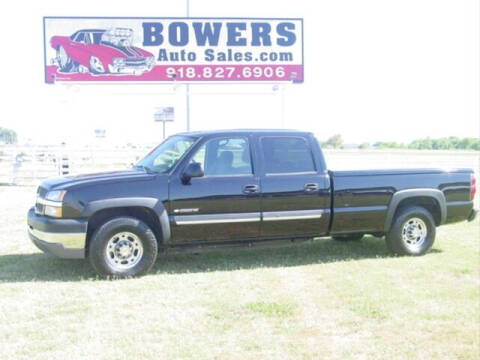 2004 Chevrolet Silverado 2500HD for sale at BOWERS AUTO SALES in Mounds OK