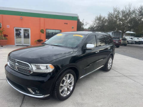 2017 Dodge Durango for sale at Galaxy Auto Service, Inc. in Orlando FL
