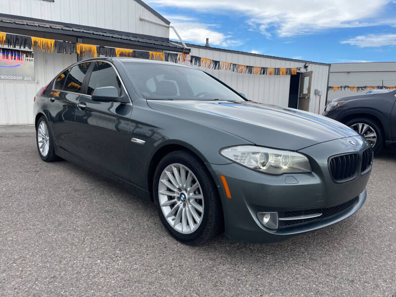 2012 BMW 5 Series for sale at BELOW BOOK AUTO SALES in Idaho Falls ID