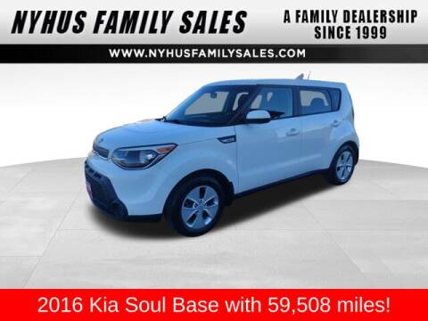 2016 Kia Soul for sale at Nyhus Family Sales in Perham MN